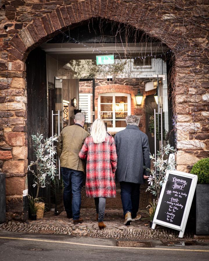 Hotel Luttrell Arms Dunster Exterior foto