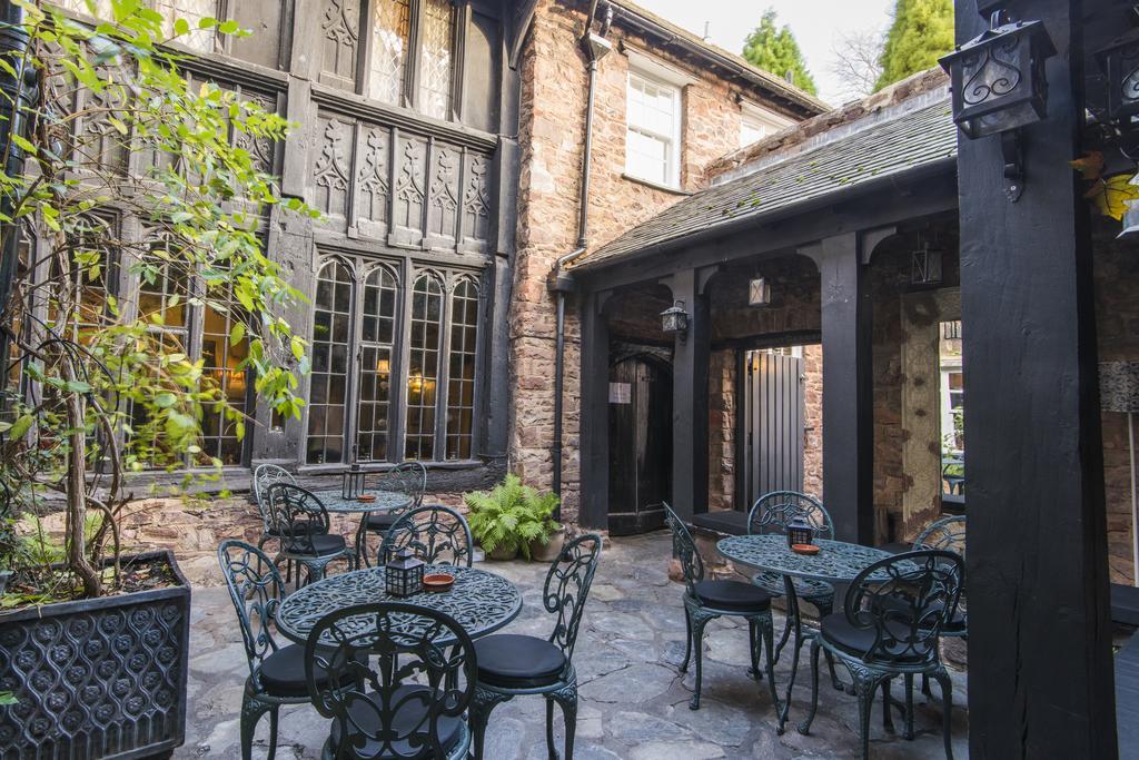Hotel Luttrell Arms Dunster Exterior foto