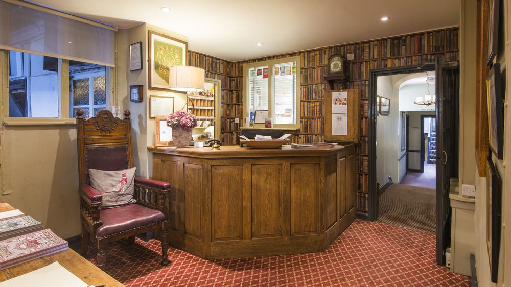 Hotel Luttrell Arms Dunster Exterior foto